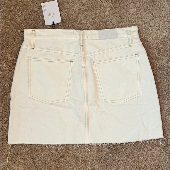 NWT Pistola Raw Hem Mini Skirt - Picture 4 of 8